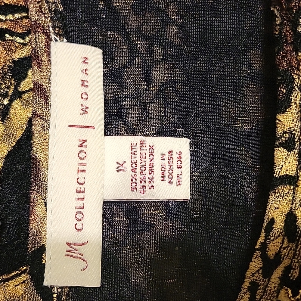 JM Collection Blouse - Picture 3 of 4